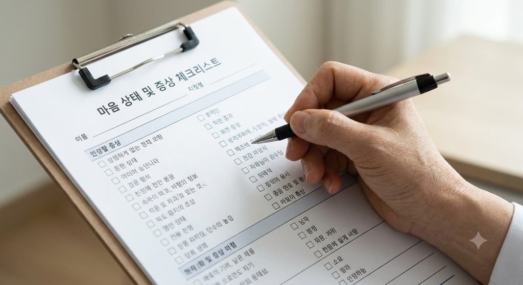공황장애 첫 진료 체크리스트
